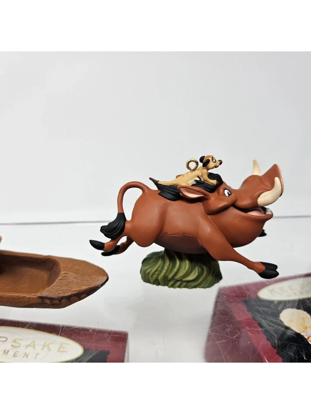 Lot Of 3 New Hallmark Keepsake Ornaments Pocahontas Lion King Wizard Of Oz NIB